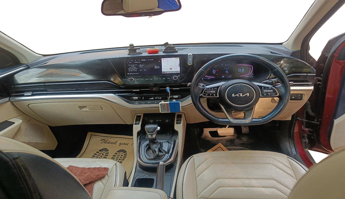 2022 KIA CARENS LUXURY PLUS 1.5 DIESEL AT 7 STR, Diesel, Automatic, 2,02,647 km, interior
