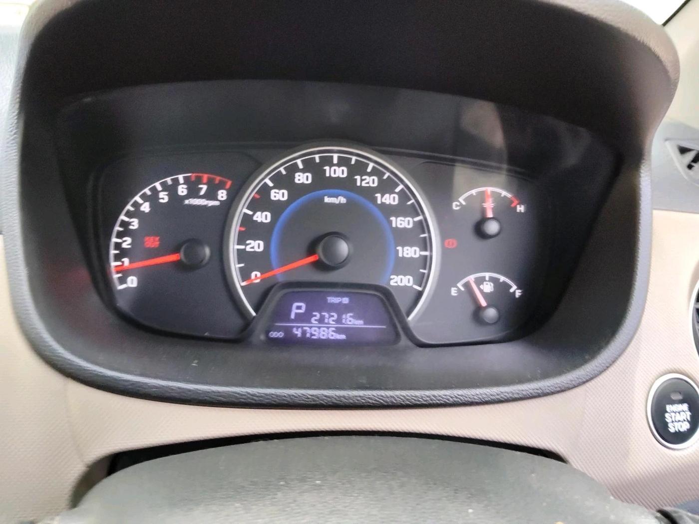 2015 Hyundai Grand i10 ASTA AT 1.2 KAPPA VTVT, Petrol, Automatic, 47,986 km, interior