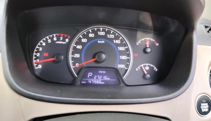 2015 Hyundai Grand i10 ASTA AT 1.2 KAPPA VTVT, Petrol, Automatic, 47,986 km, interior