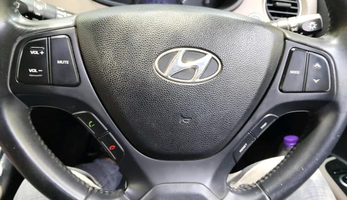 2015 Hyundai Grand i10 ASTA AT 1.2 KAPPA VTVT, Petrol, Automatic, 47,986 km, interior