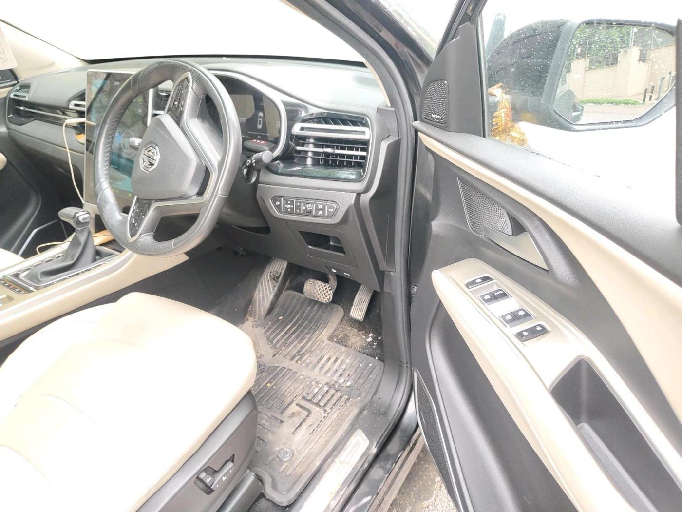 2024 MG HECTOR SAVVY PRO 1.5 TURBO CVT PETROL, Petrol, Automatic, 12,081 km, interior