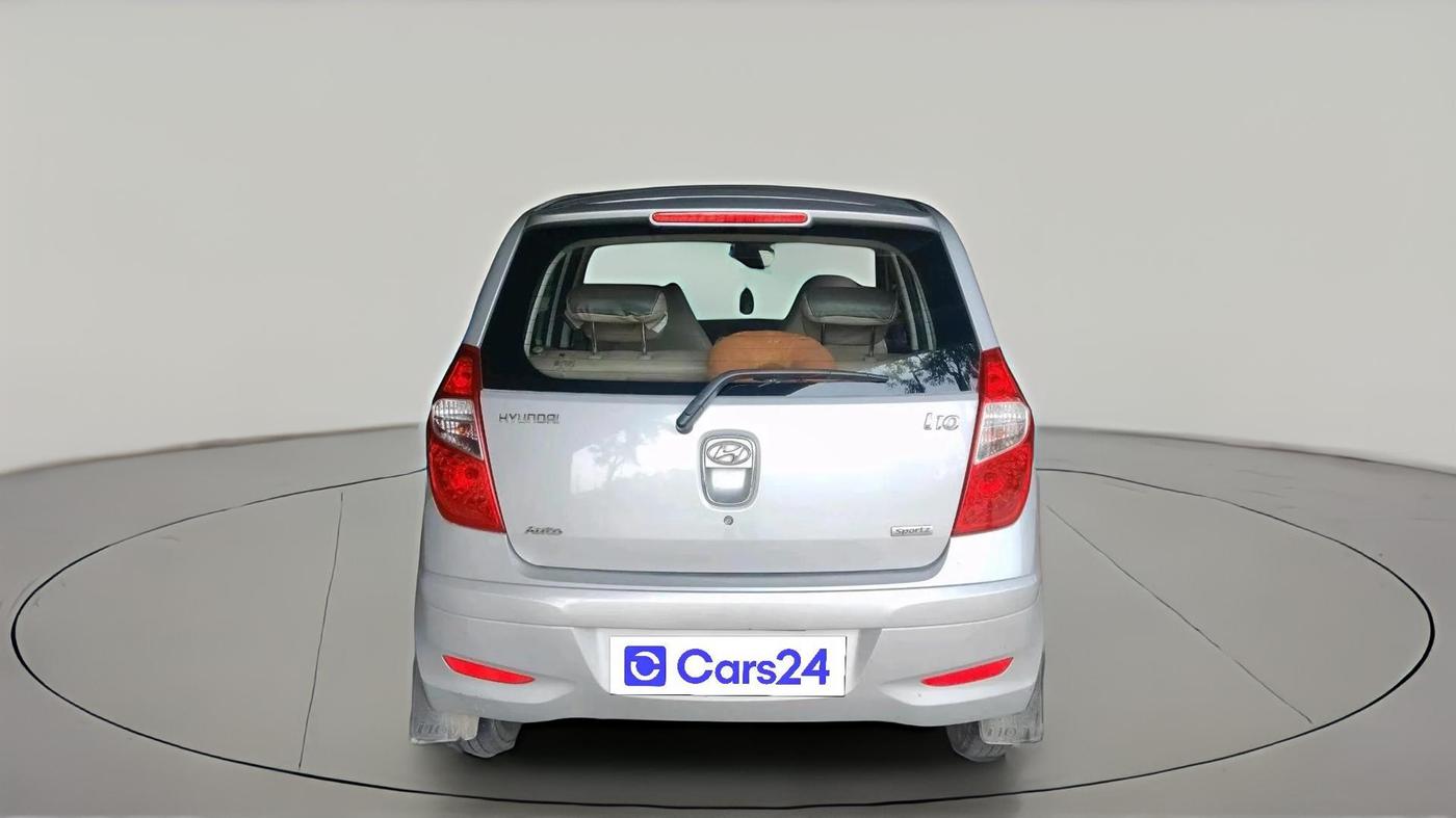 2011 Hyundai i10 SPORTZ 1.2 AT, Petrol, Automatic, 77,373 km, exterior