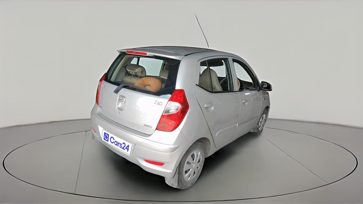 2011 Hyundai i10 SPORTZ 1.2 AT, Petrol, Automatic, 77,373 km, exterior