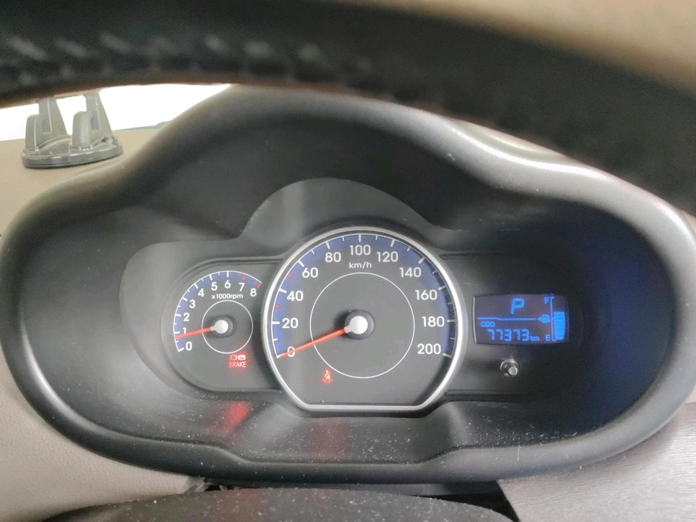2011 Hyundai i10 SPORTZ 1.2 AT, Petrol, Automatic, 77,373 km, interior