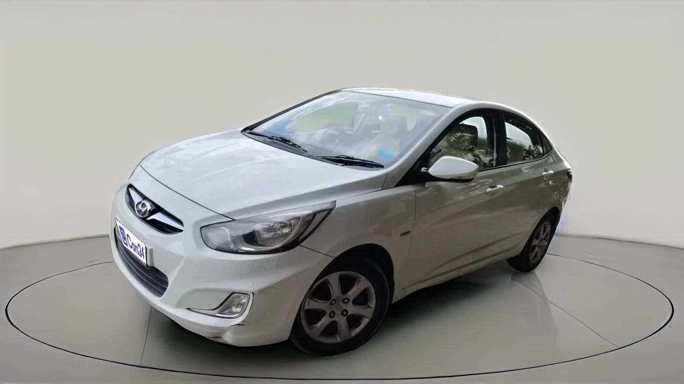 2012 Hyundai Verna FLUIDIC 1.6 CRDI EX, Diesel, Manual, 1,30,636 km, exterior