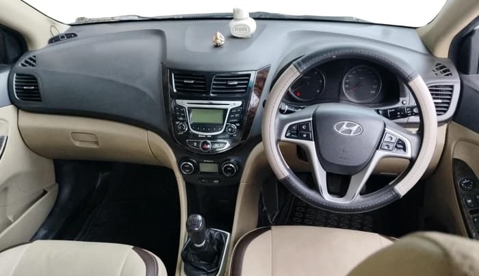 2012 Hyundai Verna FLUIDIC 1.6 CRDI EX, Diesel, Manual, 1,30,636 km, interior