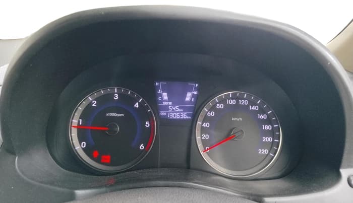 2012 Hyundai Verna FLUIDIC 1.6 CRDI EX, Diesel, Manual, 1,30,636 km, interior