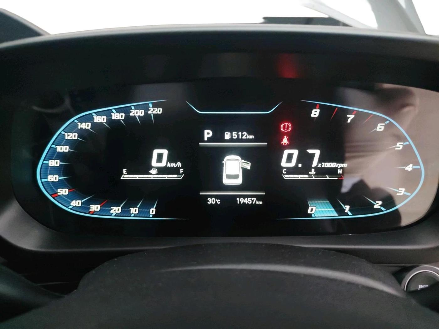 2024 Hyundai NEW I20 ASTA (O) 1.2 IVT, Petrol, Automatic, 19,457 km, interior