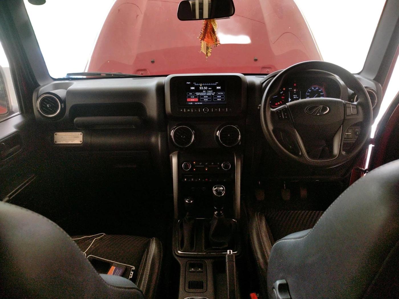2021 Mahindra Thar LX HT PETROL 4WD MT, Petrol, Manual, 47,121 km, interior
