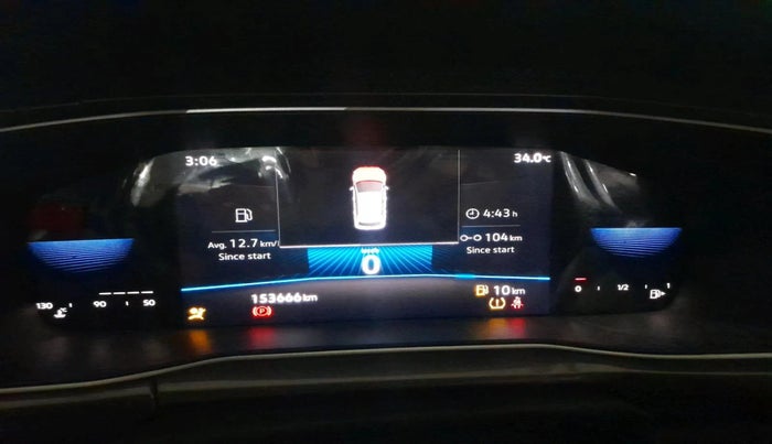 2022 Volkswagen TAIGUN TOPLINE 1.0 TSI MT, Petrol, Manual, 1,53,666 km, interior