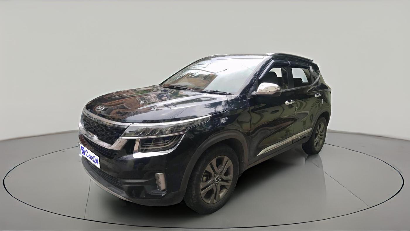 2020 KIA SELTOS HTX IVT 1.5 PETROL, Petrol, Automatic, 30,186 km, exterior