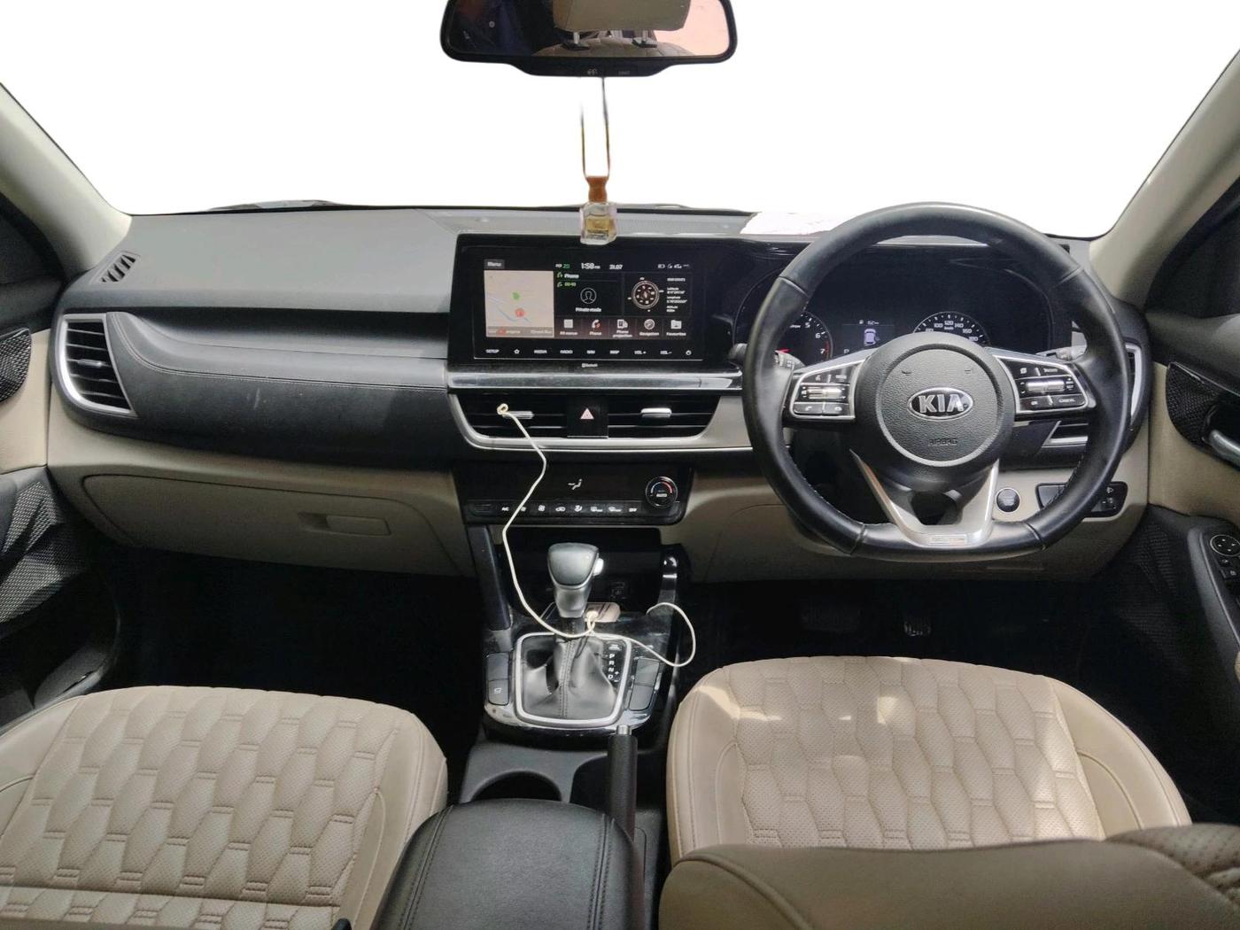 2020 KIA SELTOS HTX IVT 1.5 PETROL, Petrol, Automatic, 30,186 km, interior