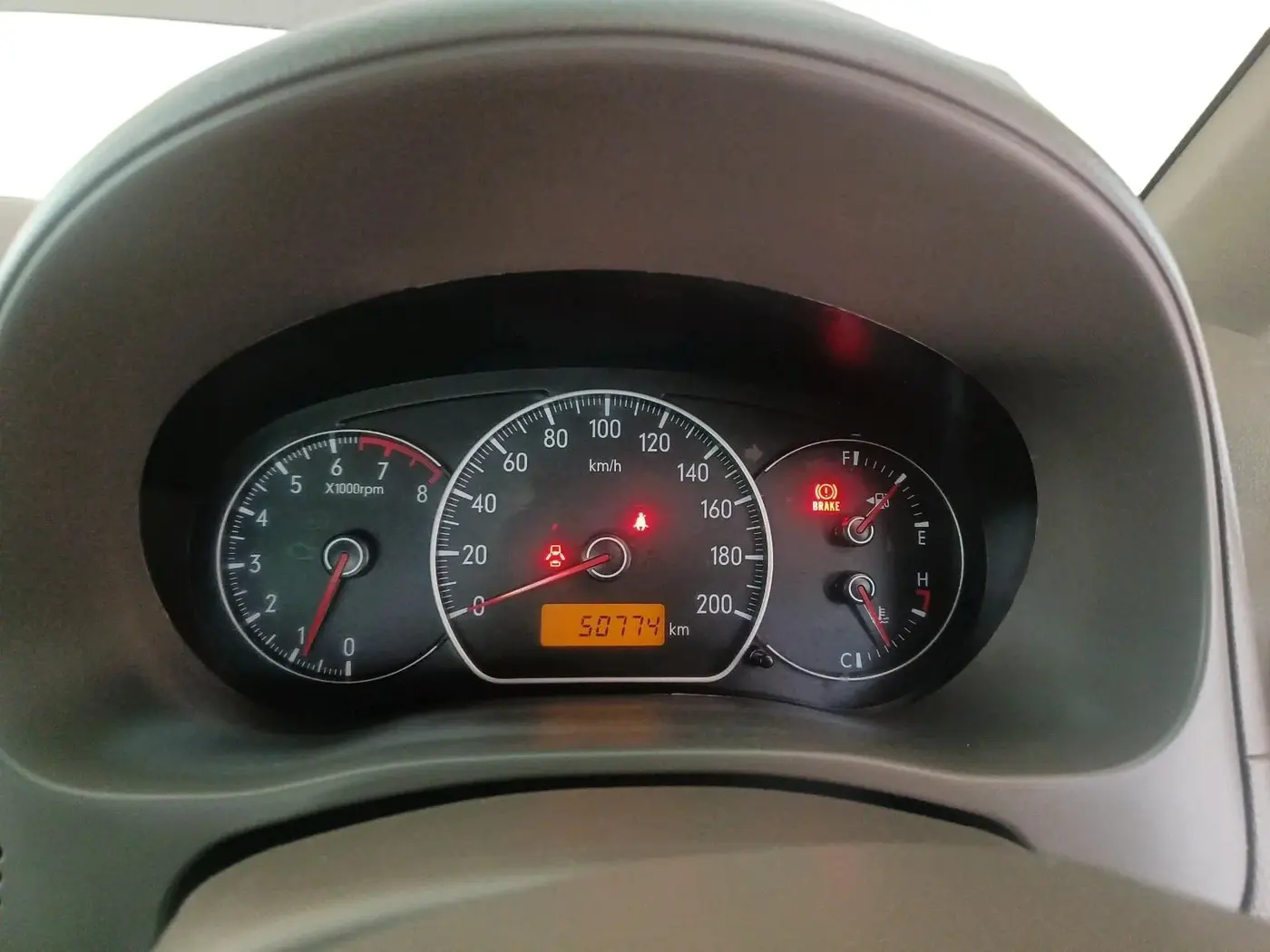 2010 Maruti SX4 ZXI, Petrol, Manual, 50,774 km, interior