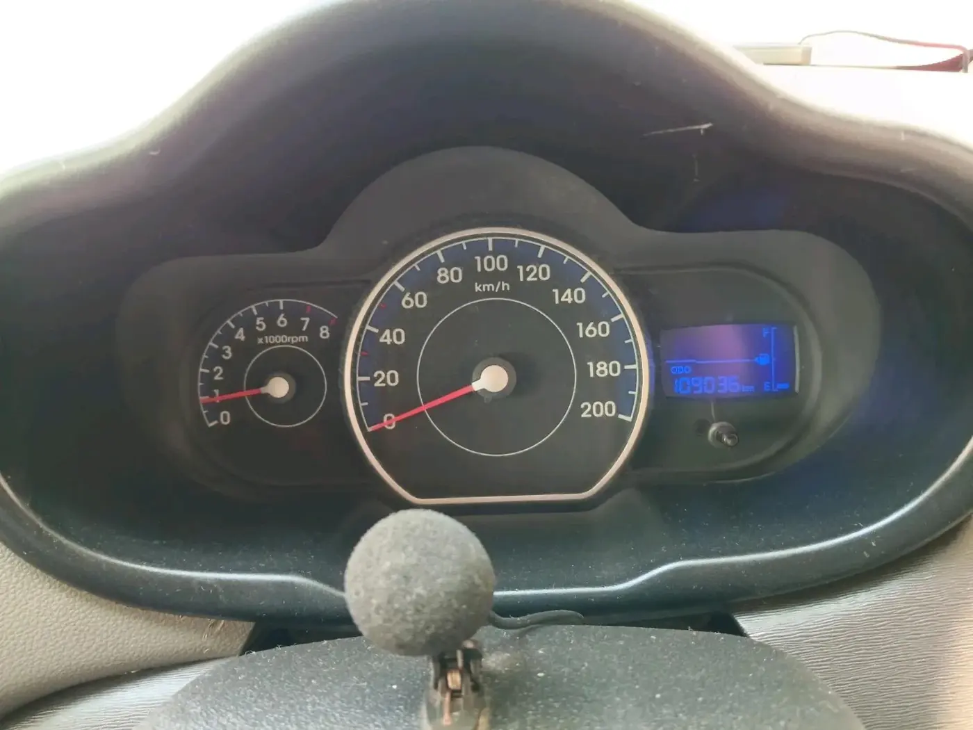 2010 Hyundai i10 SPORTZ 1.2, Petrol, Manual, 1,09,036 km, interior
