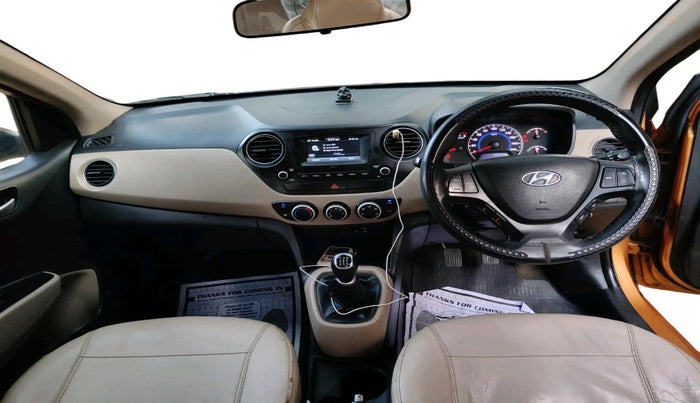 2017 Hyundai Grand i10 SPORTZ 1.2 KAPPA VTVT, Petrol, Manual, 1,11,015 km, interior