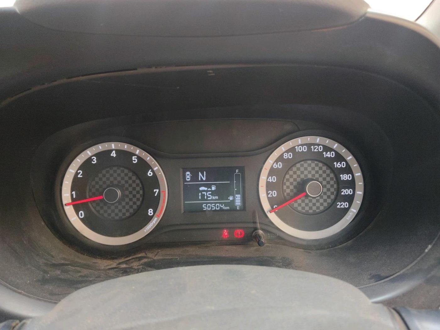 2020 Hyundai GRAND I10 NIOS MAGNA AMT 1.2 KAPPA VTVT, Petrol, Automatic, 50,504 km, interior