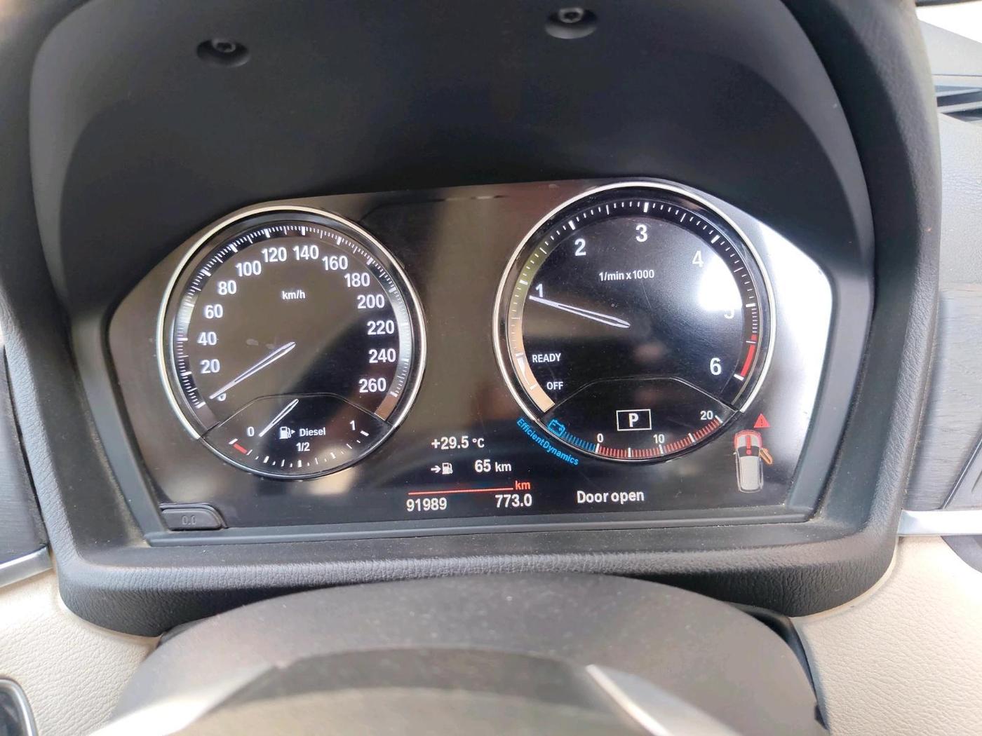 2019 BMW X1 sDrive 20d x Line, Diesel, Automatic, 91,989 km, interior