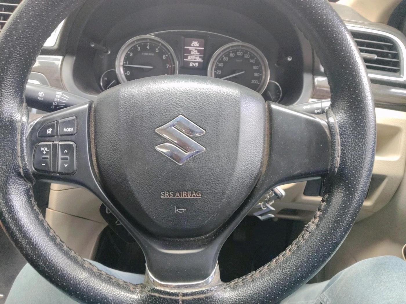 2016 Maruti Ciaz VXI+, Petrol, Manual, 82,848 km, interior