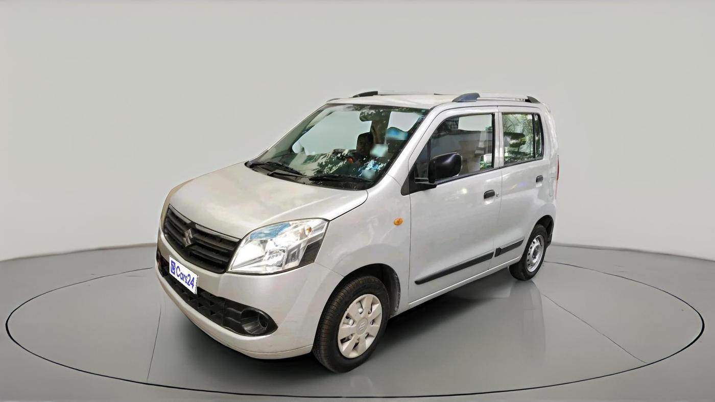 2012 Maruti Wagon R 1.0 LXI CNG, CNG, Manual, 98,655 km, exterior