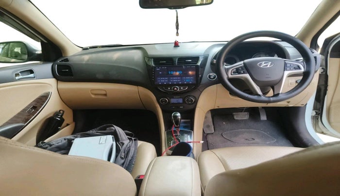 2012 Hyundai Verna FLUIDIC 1.6 VTVT SX OPT AT, CNG, Automatic, 57,058 km, interior