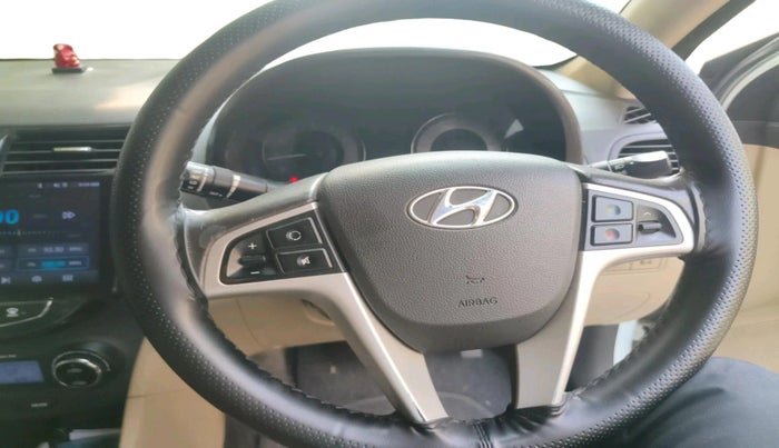 2012 Hyundai Verna FLUIDIC 1.6 VTVT SX OPT AT, CNG, Automatic, 57,058 km, interior