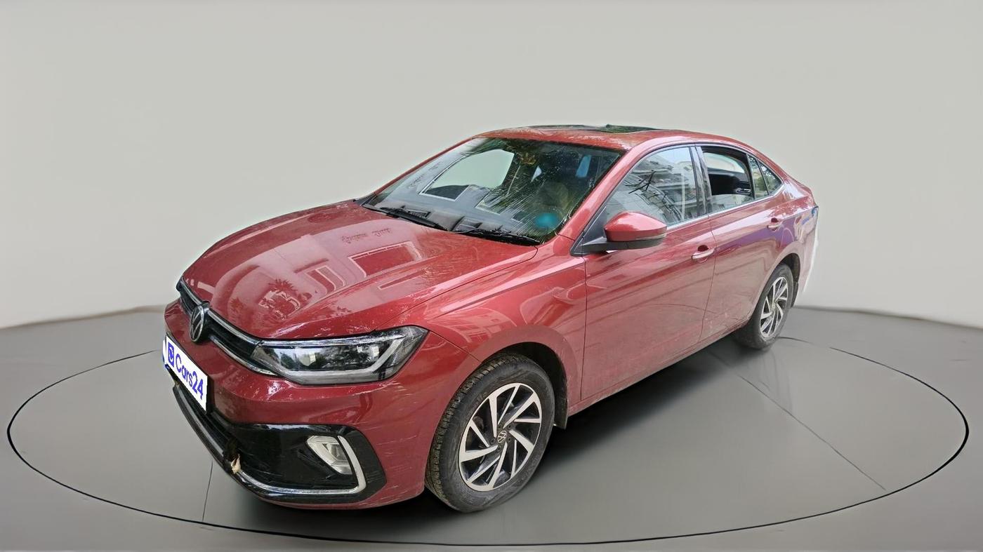 2024 Volkswagen VIRTUS TOPLINE TSI 1.0 AT, Petrol, Automatic, 28,206 km, exterior