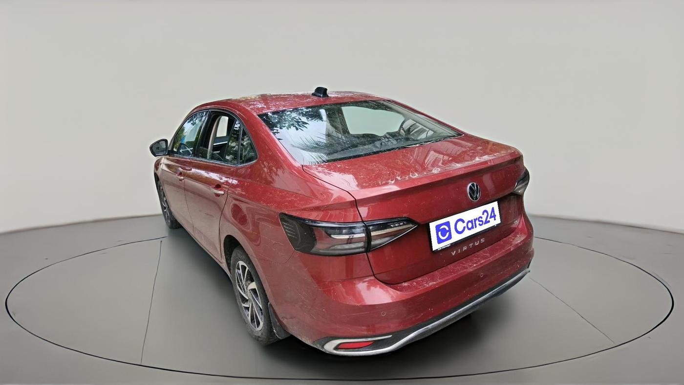 2024 Volkswagen VIRTUS TOPLINE TSI 1.0 AT, Petrol, Automatic, 28,206 km, exterior