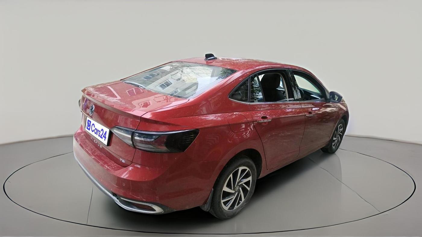 2024 Volkswagen VIRTUS TOPLINE TSI 1.0 AT, Petrol, Automatic, 28,206 km, exterior