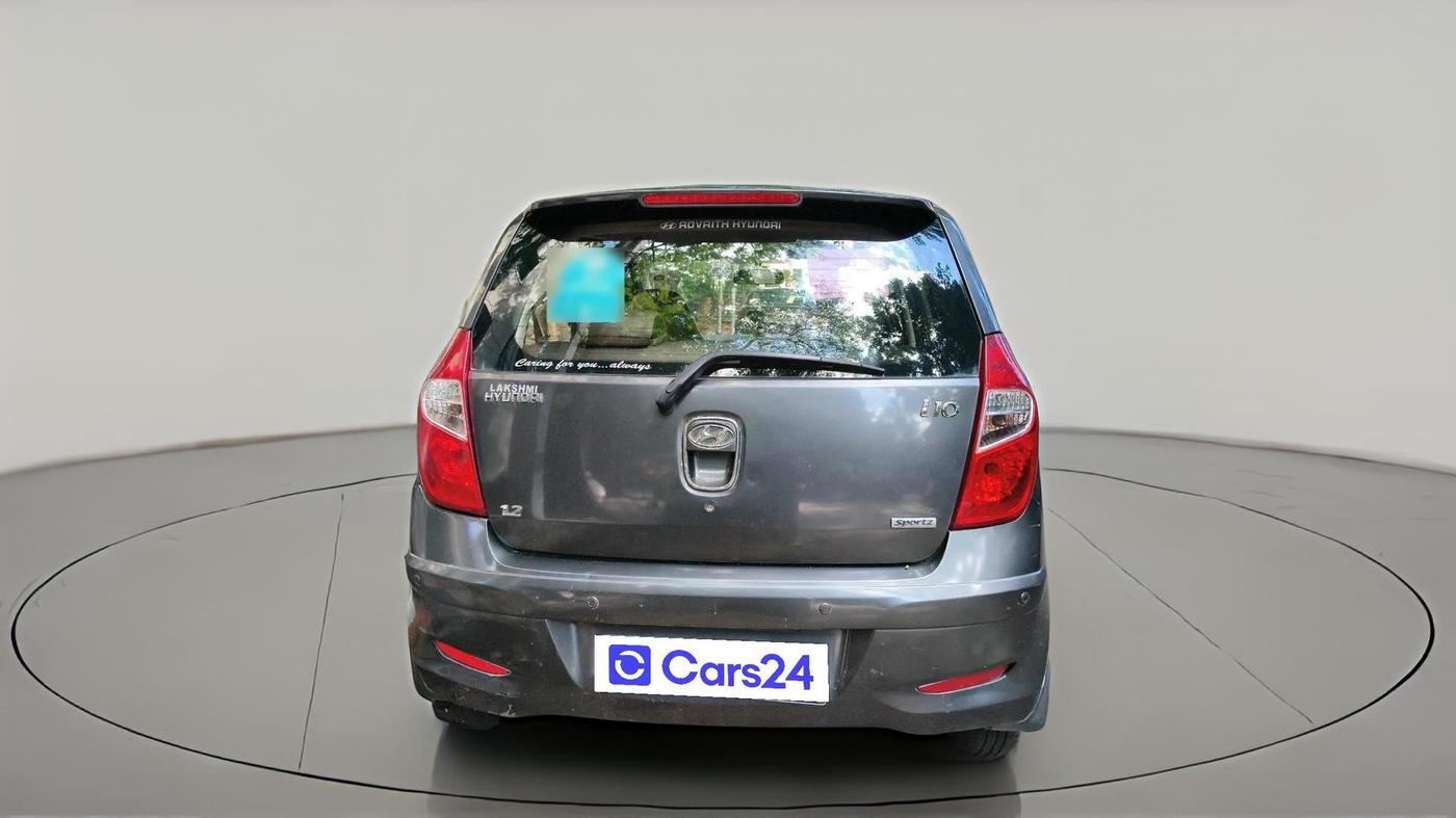2012 Hyundai i10 SPORTZ 1.2, Petrol, Manual, 79,005 km, exterior