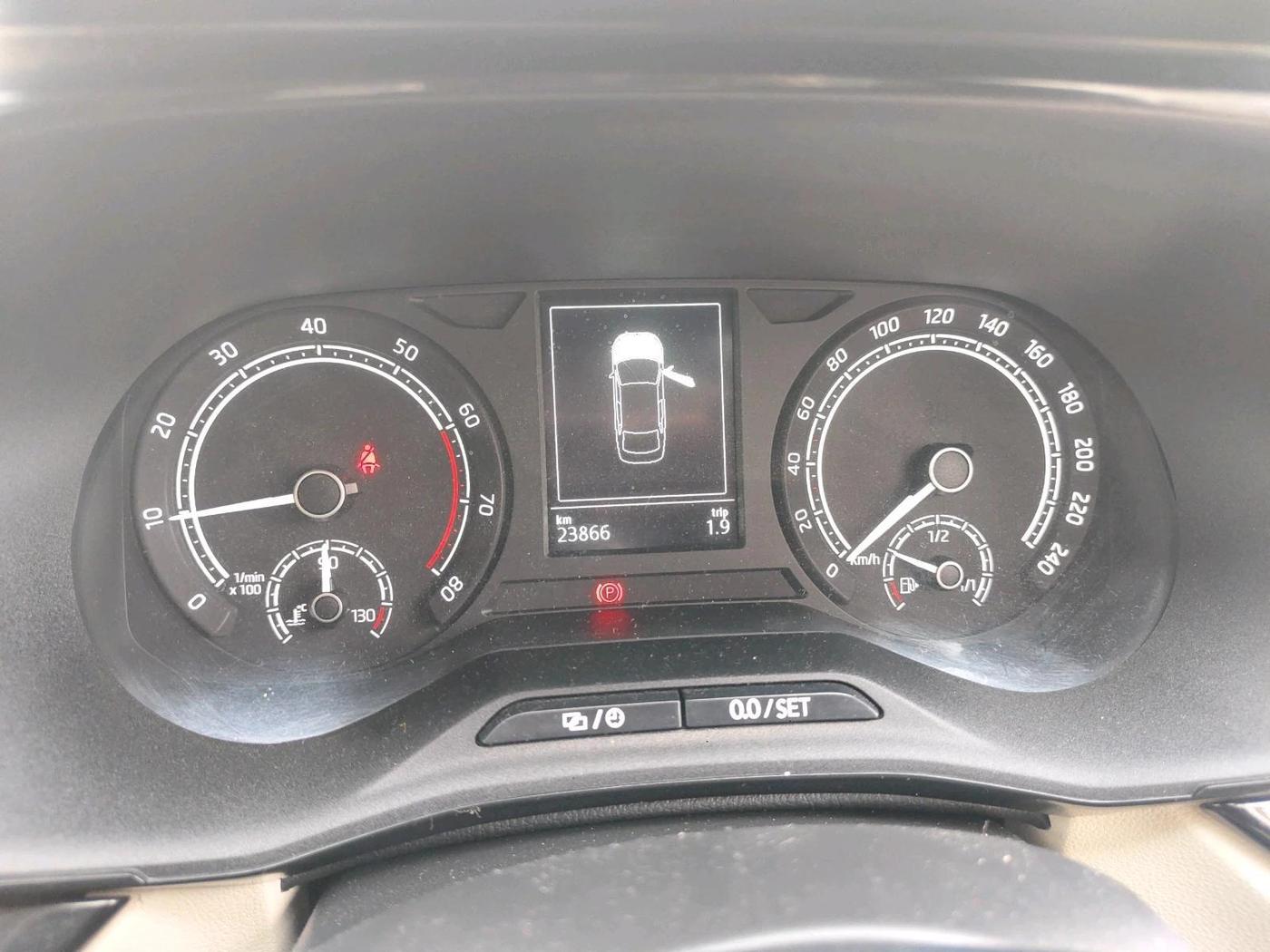 2022 Skoda SLAVIA AMBITION 1.0L TSI AT, Petrol, Automatic, 23,866 km, interior