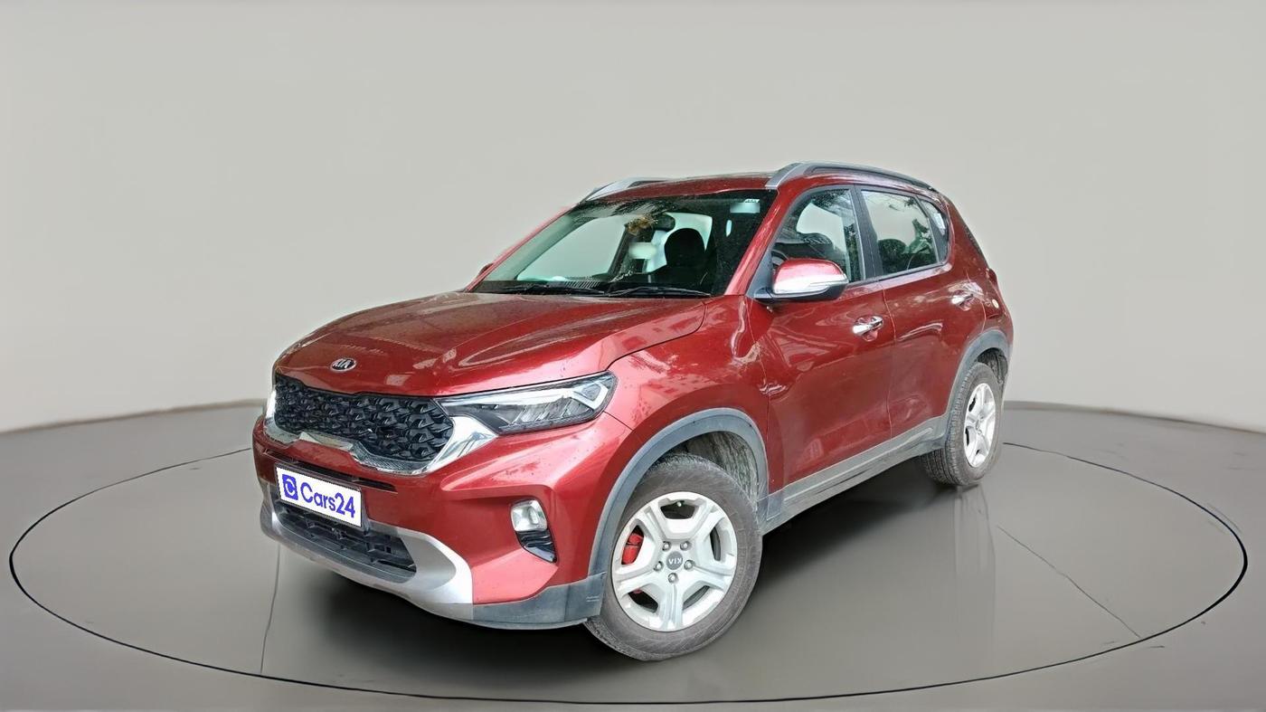 2020 KIA SONET HTX 1.0 IMT, Petrol, Manual, 76,102 km, exterior