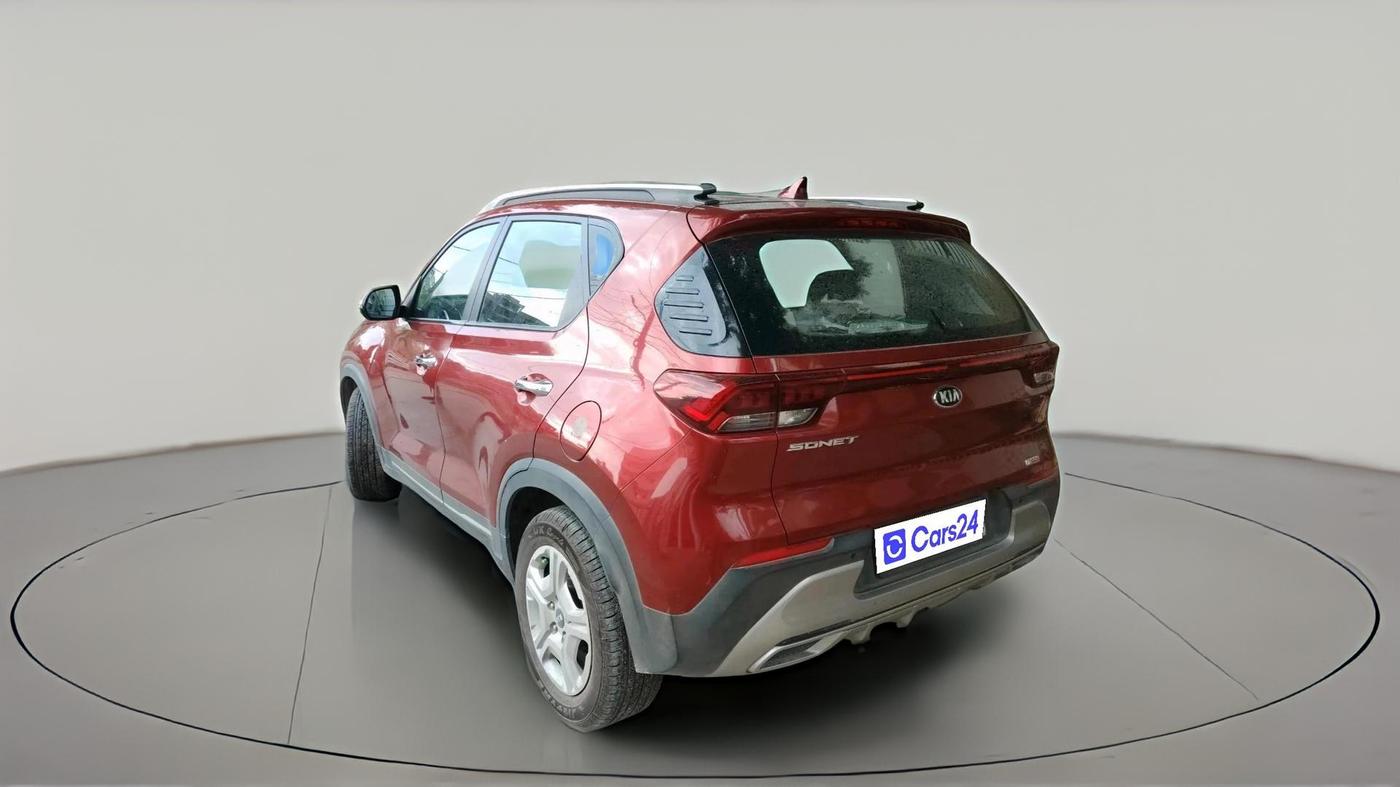 2020 KIA SONET HTX 1.0 IMT, Petrol, Manual, 76,102 km, exterior
