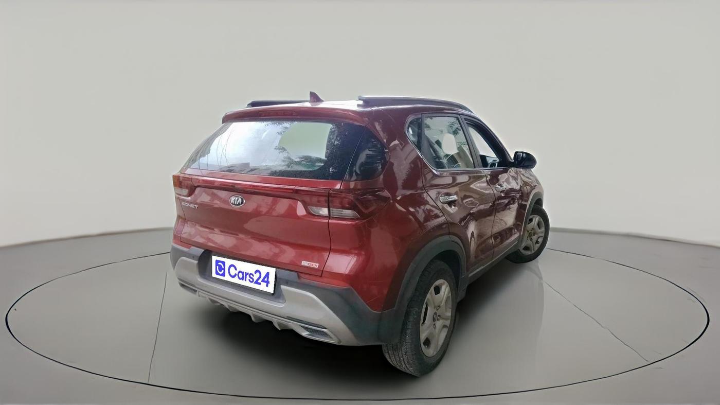 2020 KIA SONET HTX 1.0 IMT, Petrol, Manual, 76,102 km, exterior