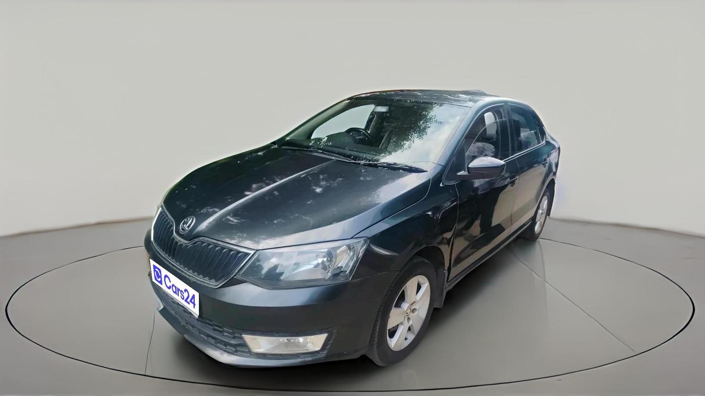 2018 Skoda Rapid AMBITION 1.6 MPI MT, Petrol, Manual, 82,565 km, exterior