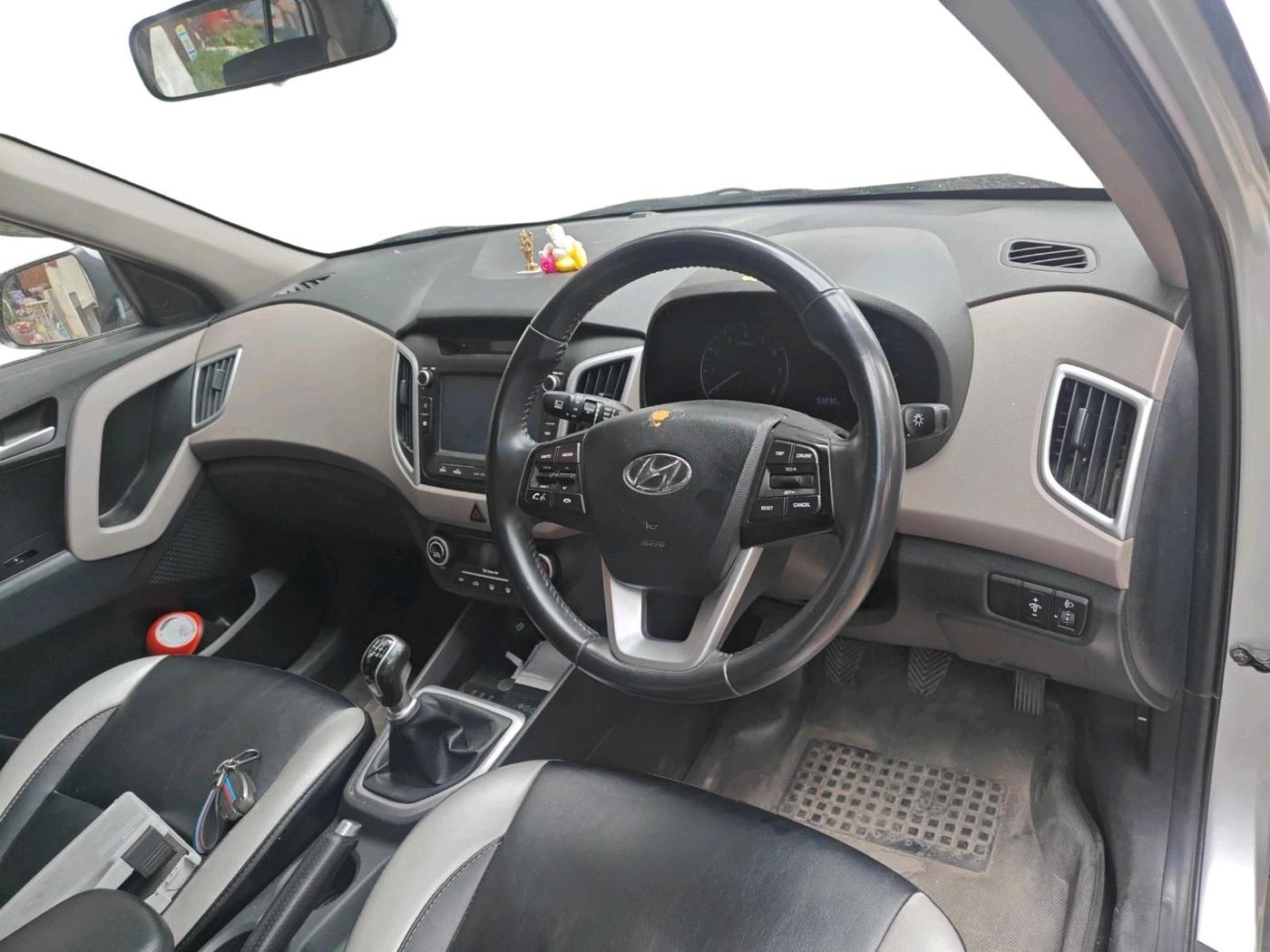 2018 Hyundai Creta SX 1.6 PETROL, Petrol, Manual, 53,232 km, interior