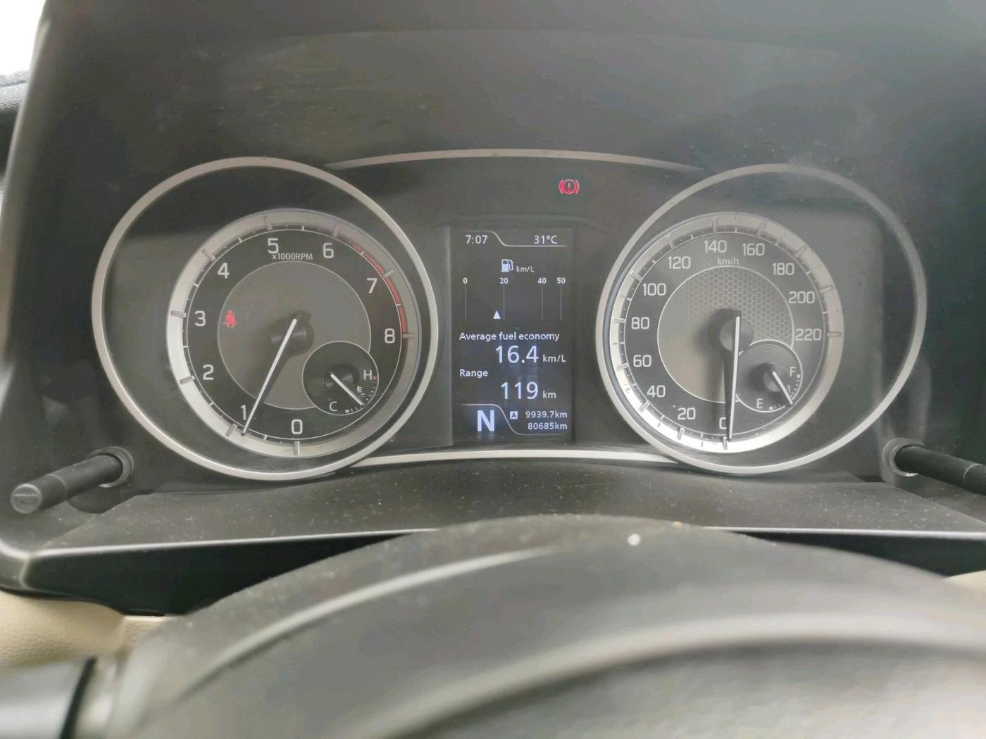 2020 Maruti Dzire ZXI Plus AMT, Petrol, Automatic, 80,685 km, interior