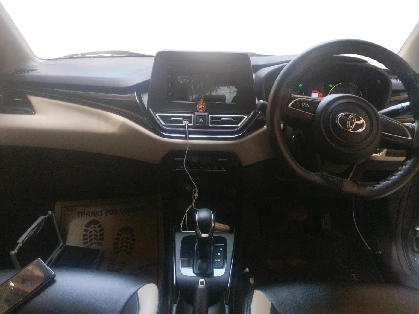 2024 Toyota Glanza G AMT, Petrol, Automatic, 12,890 km, interior