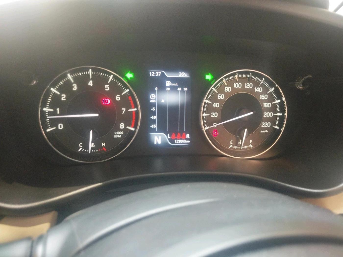 2024 Toyota Glanza G AMT, Petrol, Automatic, 12,890 km, interior