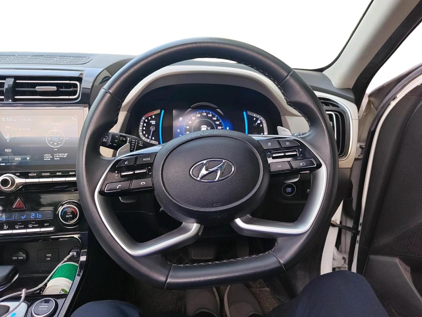 2022 Hyundai Creta SX (O) IVT 1.5 PETROL, Petrol, Automatic, 29,219 km, interior