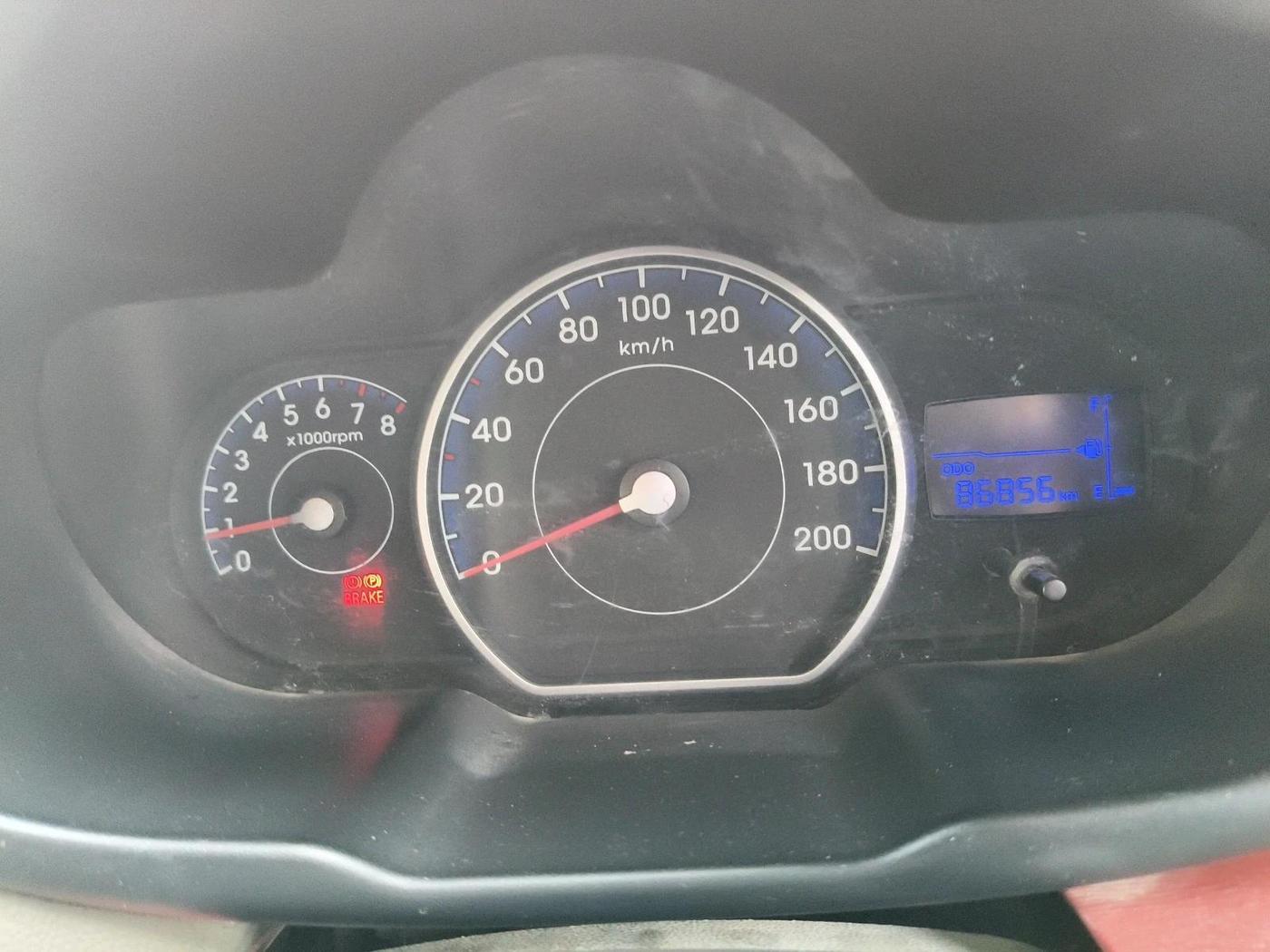 2013 Hyundai i10 MAGNA 1.2, Petrol, Manual, 86,856 km, interior