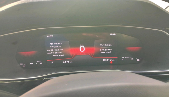 2025 Volkswagen TAIGUN GT PLUS 1.5 TSI DSG, Petrol, Automatic, 6,176 km, interior