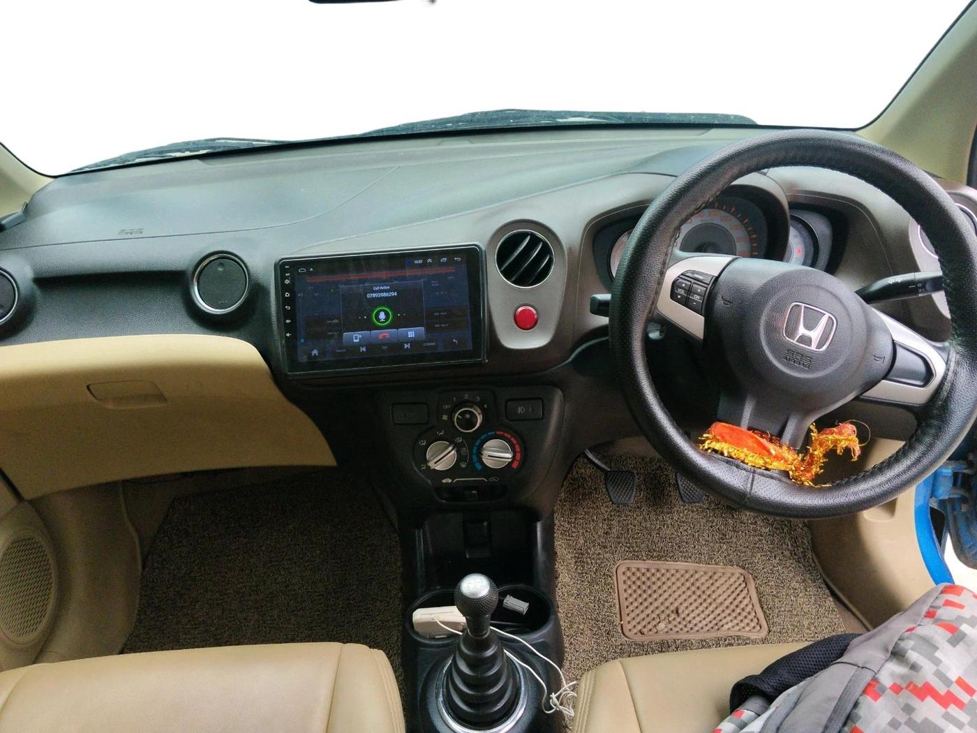 2012 Honda Brio V MT, Petrol, Manual, 64,770 km, interior