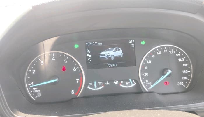2020 Ford Ecosport TITANIUM 1.5 SPORTS(SUNROOF) PETROL, Petrol, Manual, 19,712 km, interior