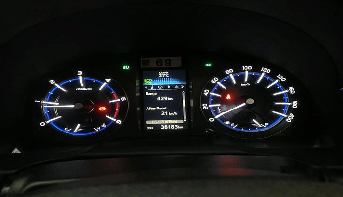 2017 Toyota Innova Crysta 2.4 ZX 7 STR, Diesel, Manual, 38,183 km, interior