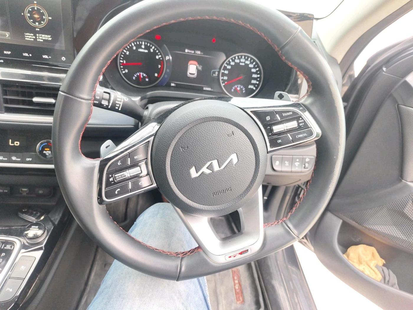 2022 KIA SELTOS GTX PLUS DCT 1.4 PETROL, Petrol, Automatic, 32,889 km, interior
