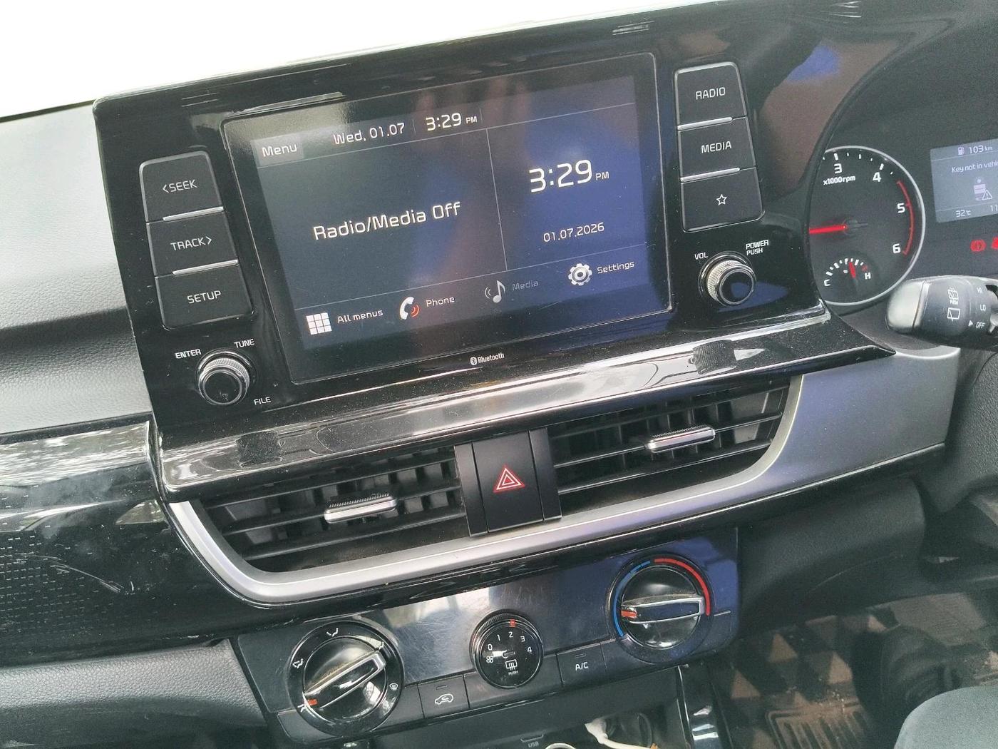 2020 KIA SELTOS HTK PLUS 1.5 DIESEL, Diesel, Manual, 1,13,617 km, interior