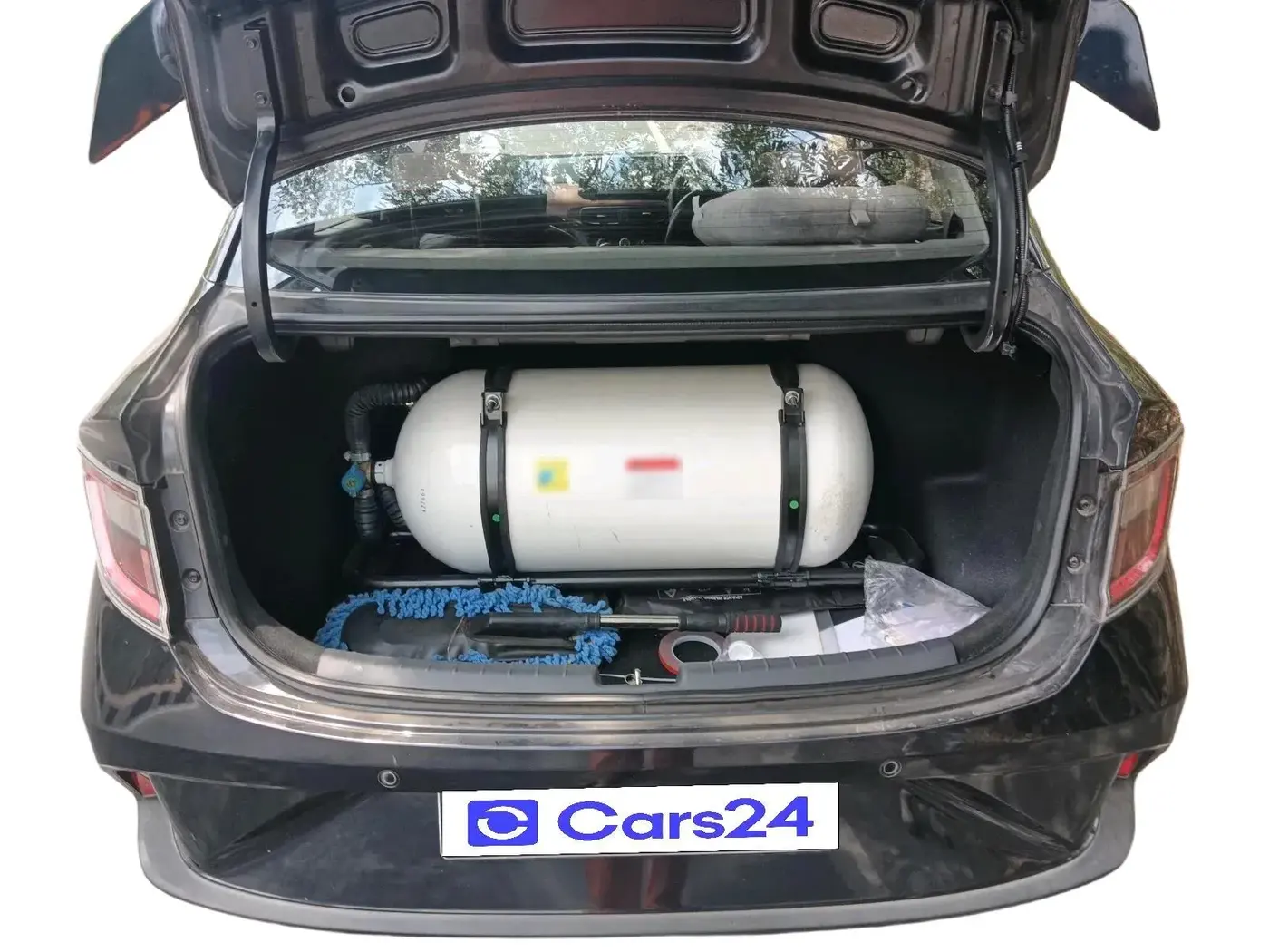 2023 Hyundai AURA SX 1.2 CNG, CNG, Manual, 82,471 km, exterior