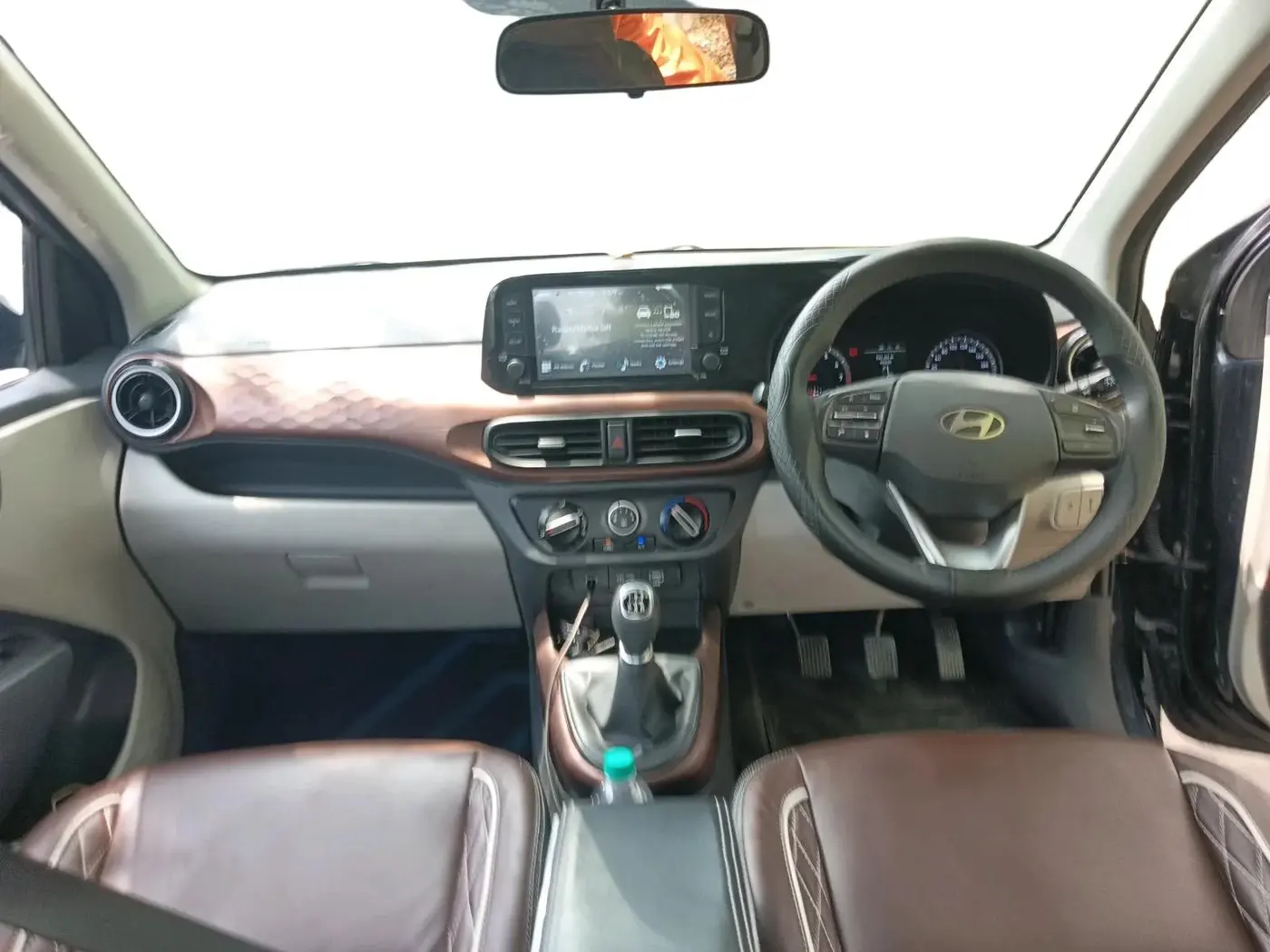 2023 Hyundai AURA SX 1.2 CNG, CNG, Manual, 82,471 km, interior