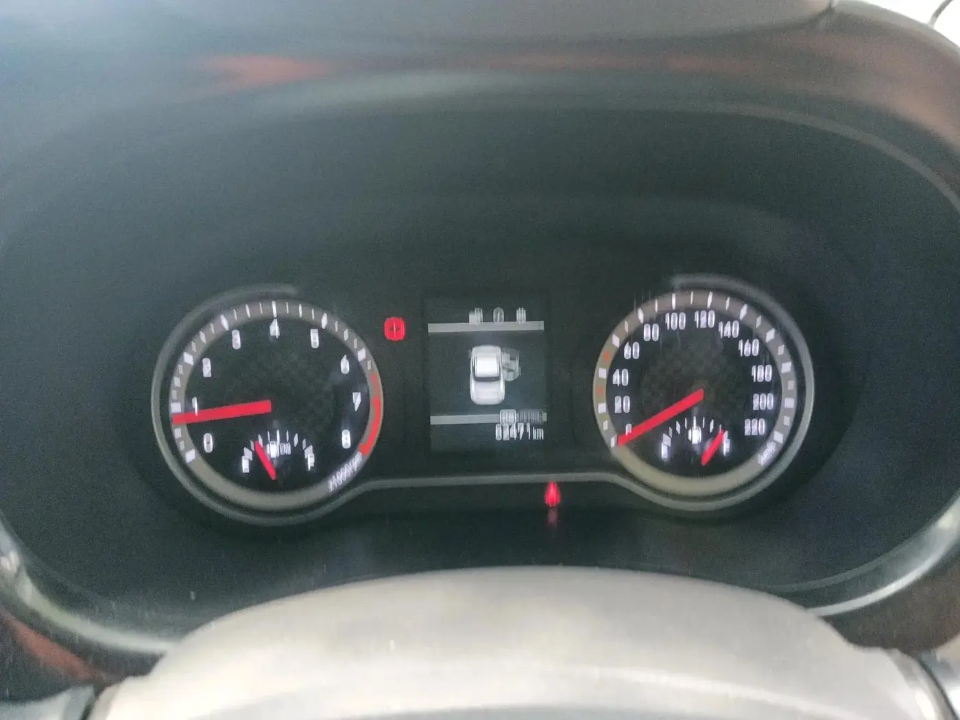 2023 Hyundai AURA SX 1.2 CNG, CNG, Manual, 82,471 km, interior