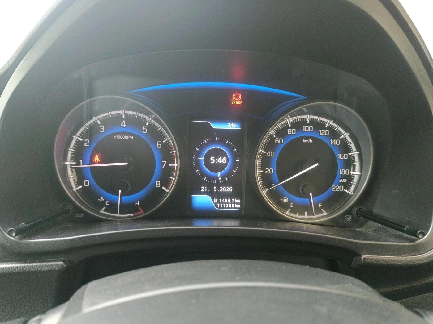 2016 Maruti Baleno ALPHA PETROL 1.2, Petrol, Manual, 1,11,268 km, interior